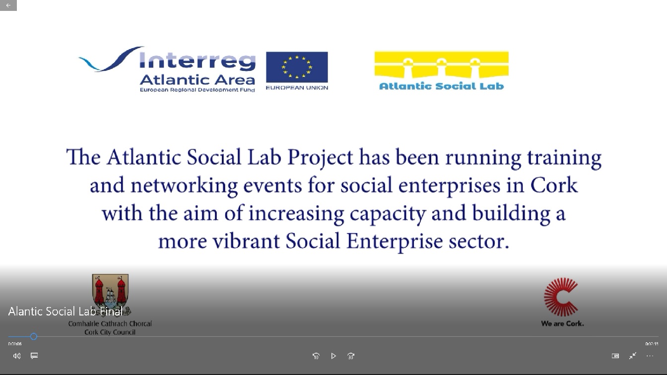 Cork Council has recorded a video regarding some activities in the framework of Atlantic Social Lab project.