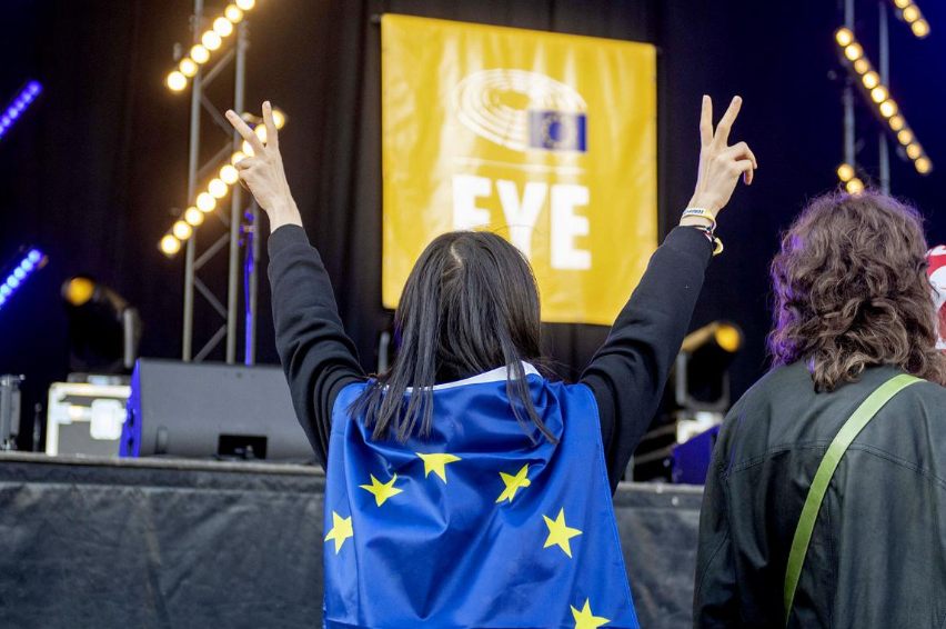 Participants at the EYE in 2021, European Union