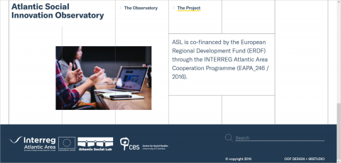 Observatory for Social Innovation in the Atlantic Area is available online! 