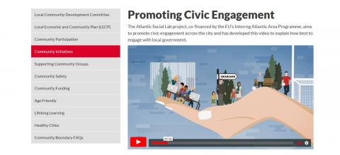 Release of Animation Video Promoting Civic Engagement in Cork (Ireland)
