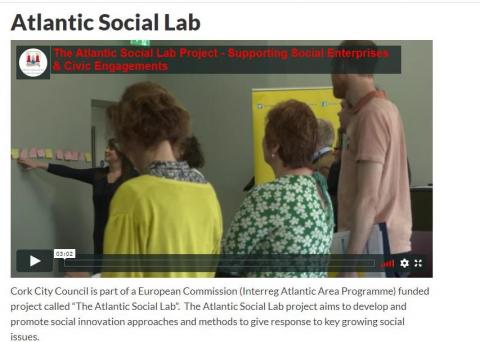 Video recorded by Cork Council for ASL Project Results